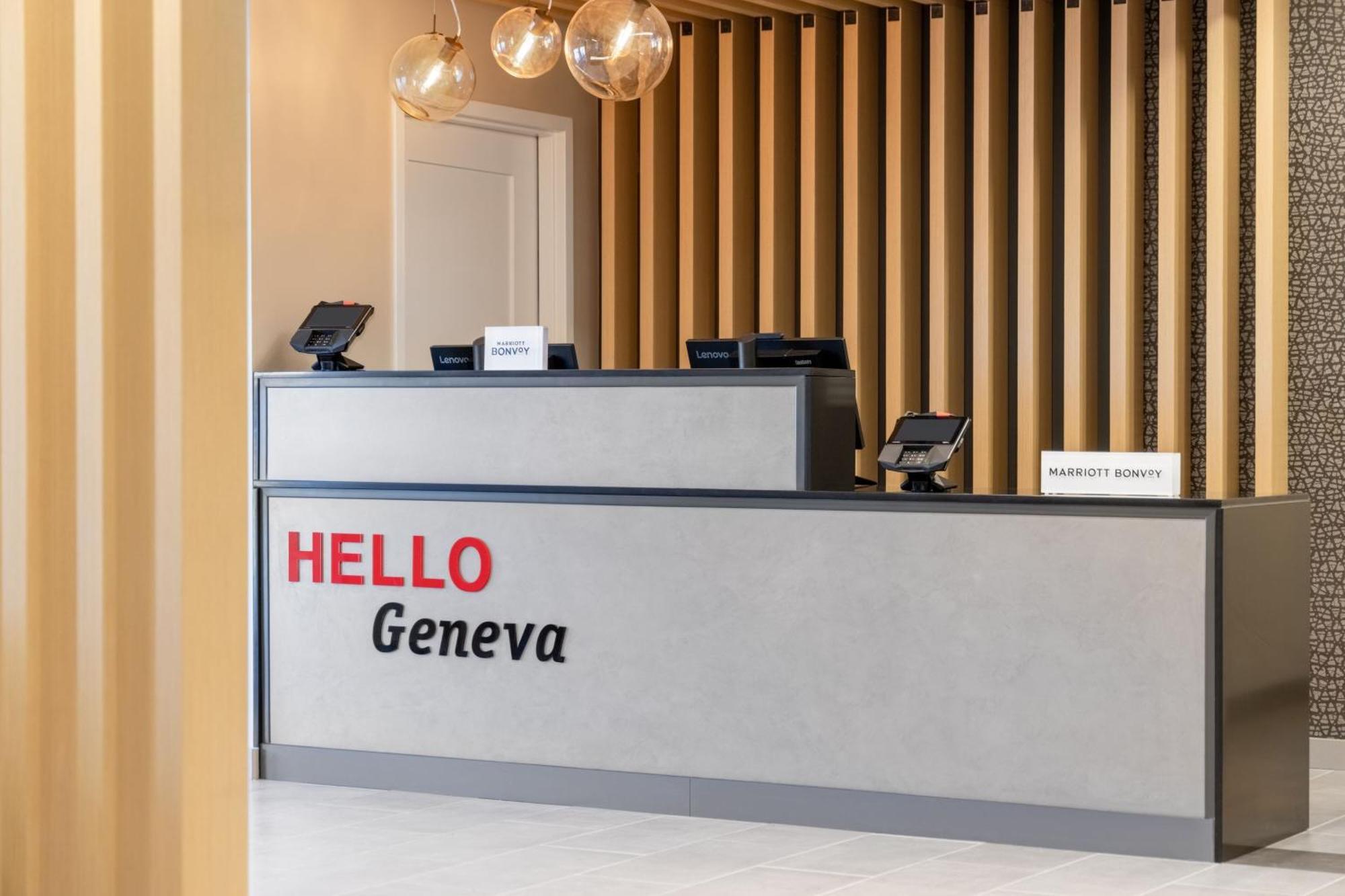 Towneplace Suites By Marriott Geneva At Spire Academy Buitenkant foto